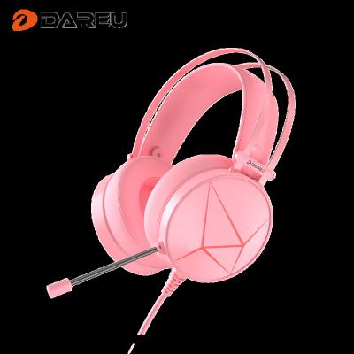 China Over Ear Dareu 2021 Hot Sale Low Price Gaming Headset Noise Canceling Earphone Over Ear Wired Headset for sale