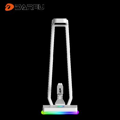 China Headband Dareu LED Headset ABS Headset Stand Earphone Stand Earphones Frame With Usb Ports And 3.5mm Jack For Computer, PC for sale