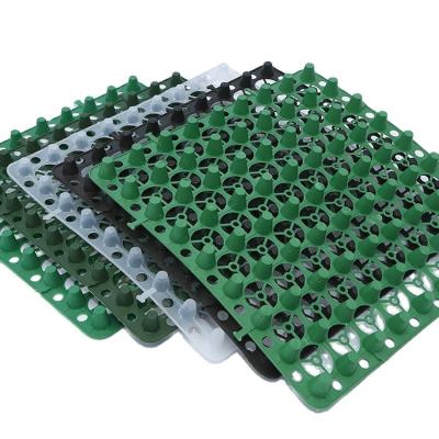 China Modern Design Black Green HDPE Impounding Drainage Cell Mat Board for Drainage System for sale