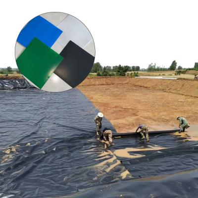 China Anti-Seepage HDPE Black Geomembrane Liner voor Chinese vis vijvers en reservoirs Te koop