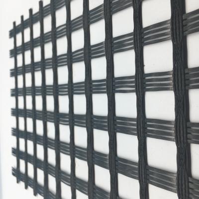 China Biaxial Fiberglass Geogrids The Essential Component for Parking Lot Reinforcement for sale