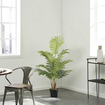 China Artificial PVC Palm Tree Hawaii Palm 80cm Simulation Green Trees For Home Decoration for sale