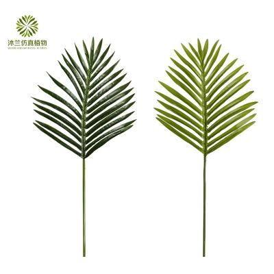 China Hot Selling Decoration 70cm Hawaii Palm Leaves Garden Artificial High Leaf Leaf Home Decor For Sale for sale