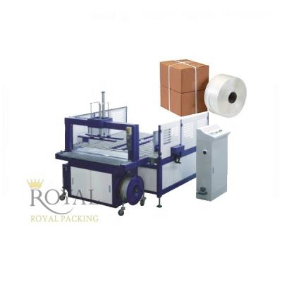 China Width 5mm Full Automatic PP Belt Strapping Machinery For Carton Box for sale