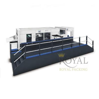 China Garment Shops Automatic Flat Bed Cutting And Creasing Machine For Soft Corrugated Box for sale