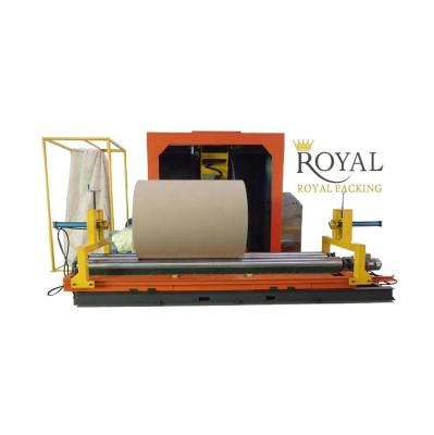 China Garment Shops FACTORY Coil Cutting Machine Roll Paper Cutting Machine Directly With Saw Blade Cutter for sale