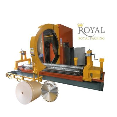 China Garment Shop Circular Band Saw Slitter As Roll Paper Slitter For Jumbo Paper for sale