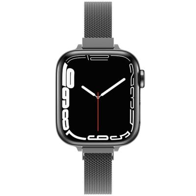 China Hot Selling Stainless Steel Patented Products Strap Apple Watch Milanese Armband For Apple Watch Series 7 for sale