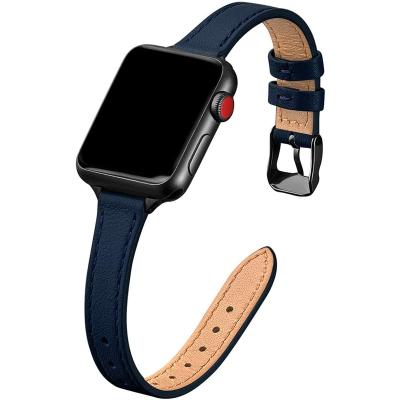 China Fashion Luxury Popular Ladies\Dress Fashion Apple Genuine Leather Watch Bands Compatible with Apple Watch 38 40 41 42 44 45mm for sale