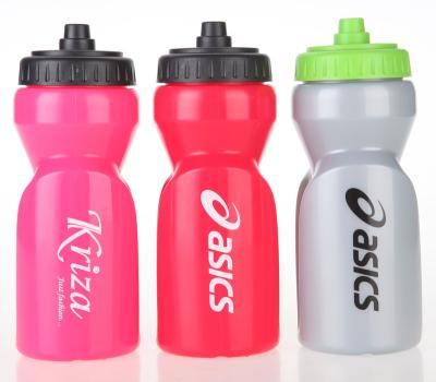 China Sustainable Custom Logo Sport Gym Boosting Squeezable Collapsible Reusable Bottles Bike Plastic Clear Water Bottle for sale