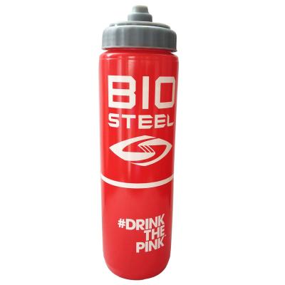 China Sustainable Shooting 1000ml Sports Gym Soft Lid Safe Squeeze Plastic Water Bottle for sale