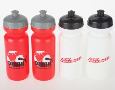 China Hot Sale 500ml Sustainable Classic Classic Soft Squeeze PE Sport Bottle With Pull Top Lid for sale