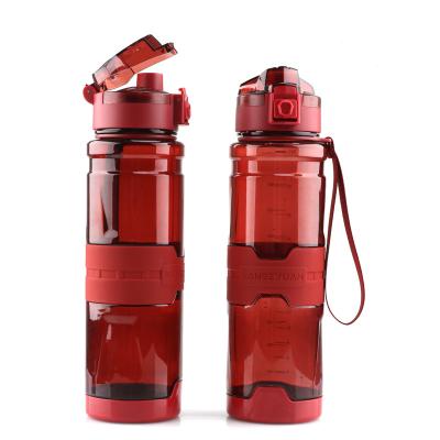 China Fitness Sports Sustainable Tritan Motivational Water Bottles With Custom Logo for sale