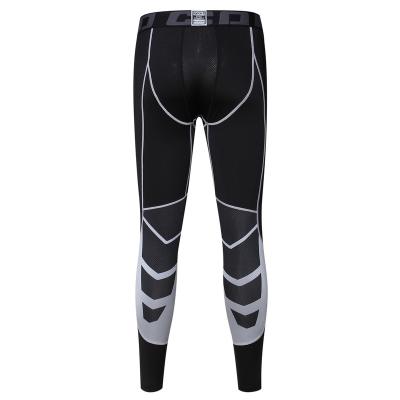 China Custom Made Mens Breathable Compression Pants Running Suit Fitness Yoga Wear Tights Gaiters Sports Gaiters for sale