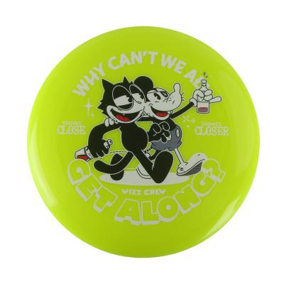 China High Quality Custom Wholesale Sports Material PE Game 2023 UV Printed Sports Discs Funny 11 Inch Golf Frisbeed Outdoor Discs for sale