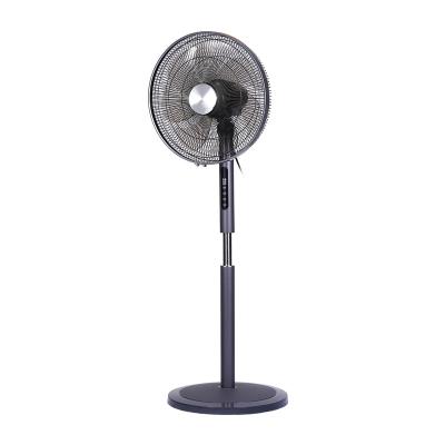 China Factory Direct Sale 16 Inch Wide Angle Horizontal 3 Speed ​​Swing Electric Floor Stand Fan with 7.5 Hours Timer for sale