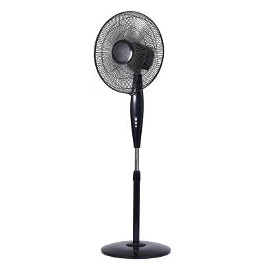 China Logo AC 16 Wide Angle Horizontal Swing Customized 1.35M Electric Standing Floor Fan With Three Speeds for sale