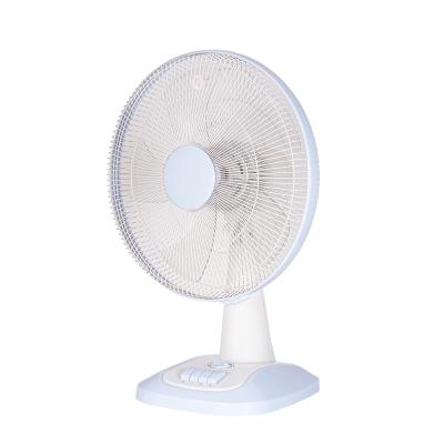 China Tamper When Over Heated CE Rohs Available Household AS 5 Blade 16 Inch Table Fan With Low Noise for sale