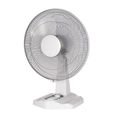 China Tamper When Over Home Appliance 16 Inch 3 Speed ​​Table Heated Hot Selling Desktop Fan With Timer for sale