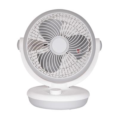 China Small Portable 8 Inch Table Home Office Portable Air Flow Fan With Swing for sale