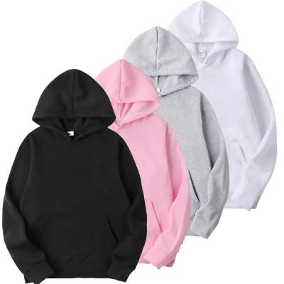 China Custom Street Wear Anti Shrink Oversized Sweatshirt With Hood Unisex Custom Blank Hoodies Solid Color Cotton High Quality Hoodie for sale