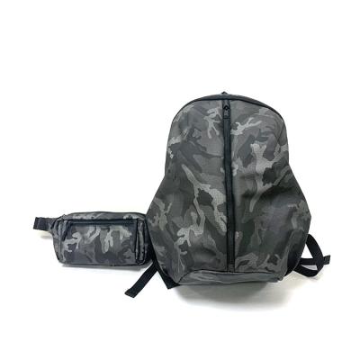 China Custom Waterproof Travel Picnic Two Hike Sets Backpack Outdoor Sports Camouflage Backpack for sale