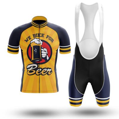 China Jersey Bibshort Summer Set Breathable Quick Dry Custom Cycling Wear for sale