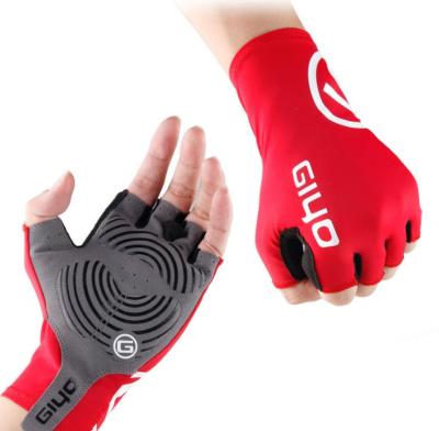 China Half Finger Gloves Men Women Unisex Cycling Sports Bike Non-slip Glove Shock Absorption Mtb Road Bike Gloves for sale