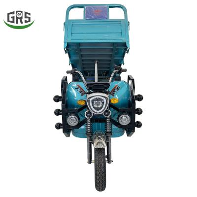 China Electric Convenience Tricycle Cargo Truck Farm Heavy Loading Automatic Unloading Tricycle Customized for sale