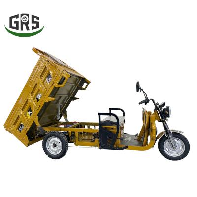 China Carry Cargo Green Energy Battery Motorized Electric Tricycle Cargo Transport Tricycle Customized for sale