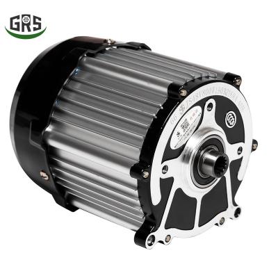 China Non-waterproof 3000-3200RPM 500-1200W DC brushless motor with internal spline for electric tricycle for sale