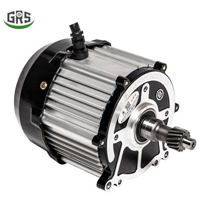 China 500-1200W 48/60V 3000-3200rpm IP54 Waterproof Square Wave Electric Tricycle DC 120 Brushless Motor for sale