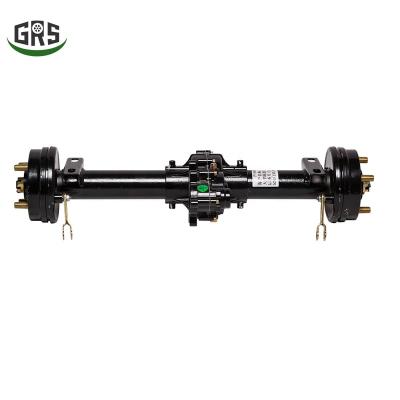 China drip-proof mechanical 1:8 brake split DC motor rear axle for electric tricycle for sale