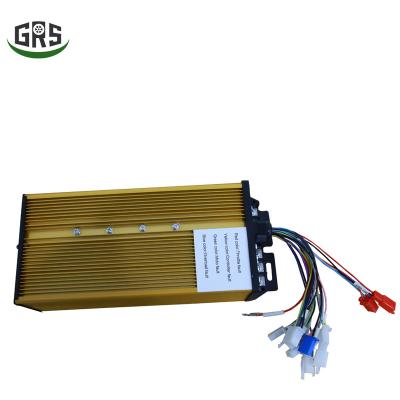 China High Efficiency Factory All-aluminum Body 1200W 24T 48V/60V Controller For Electric Tricycle for sale