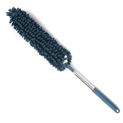 China Duster For Home Stainless Steel Microfiber Chenille Replacement Telescopic Duster for sale