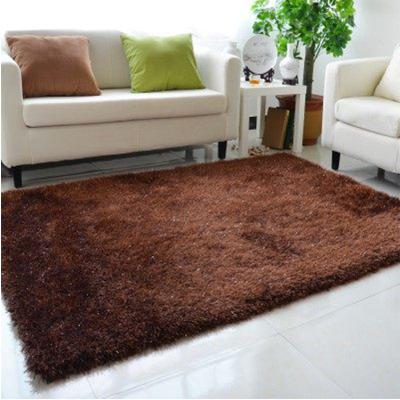 China Anti Slip Solid Color Shaggy Warm Color Carpet For Modern Anti Static Living Room for sale