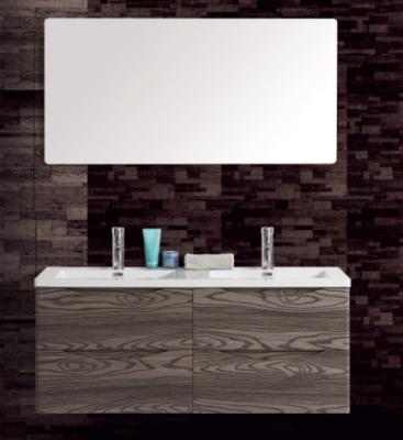 China Cheap Modern PVC Plywood MDF Sink Cabinet Bathroom Vanity Set Single or Double Mirror Wall Hung Floor Standing Available for sale