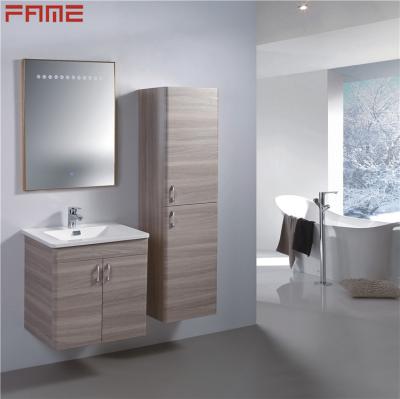 China Euro Style Water Proof Bathroom Sink With Vanity Cabinets for sale