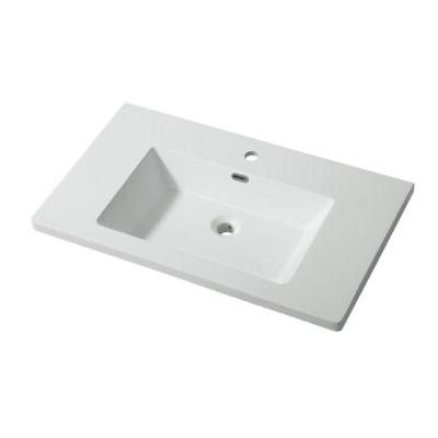 China High Glossy Eco-friendly Factory Direct Sales Wholesale Rectangular Bathroom Sinks for sale