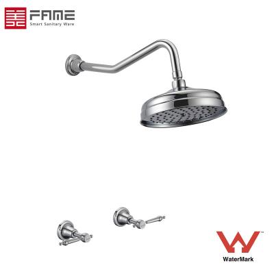 China With Modern Round Slide Bar Filigree Shower Head Set Accessories for sale