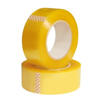 China Temperature Resistance Heat Resistant Round Form Adhesive Clear Heavy Duty Wrapping Tape Jumbo Roll for sale