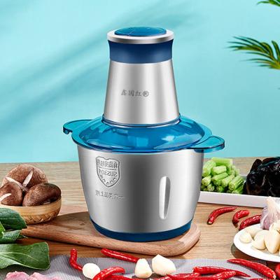 China Electric Food Chopper Kit Parts Bowl-Lift Design 300W Mixer Factory Price Household Mincer Machine Chopper Meat Machine Grinder Kitchen for sale