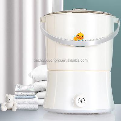 China Best Factory Mini Washing Machine Bucket Portable Mini Washing Machine Wholesale Automatic Portable Hotel Price 2021 for sale