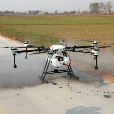 중국 2021 price automatic garden chemicals spraying motor salt gps remote control 16L agriculture helicopter sprayer for farm/garden 판매용