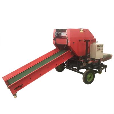 China Silage special round baler mini round hay straw silage baler machine in turkey for sale zu verkaufen