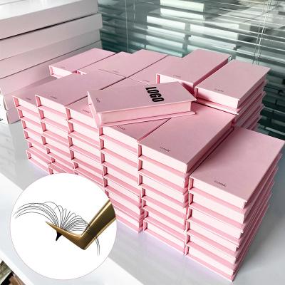 China Good quality private label 0.03 0.05 0.07 0.10 different eyelash volume wicking trays c d cc dual density cashmere eyelash extensions 15mm 18mm 25mm for sale