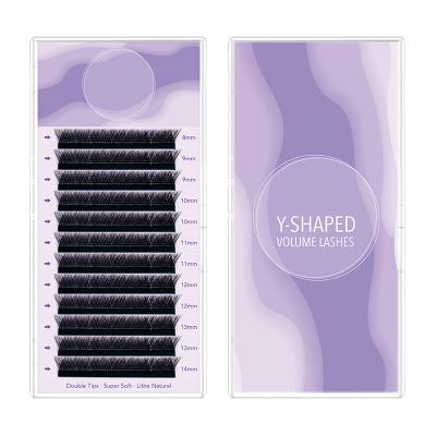 China Lashbeauty Supply All Kinds Good Quality Eyelash Extensions Eyelash Manufacturer Flat Individual Slot Tips_yyth Premium Ellipse 0.7-1.7cm for sale