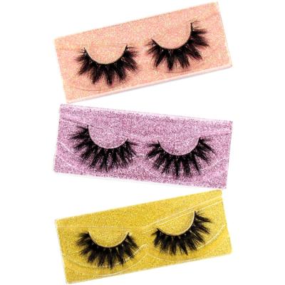 China Wholesale Good Quality With Color Clear Plastic Packaging Low Price High Quality Style Can Be Customized Fake Lashes For Makeup for sale