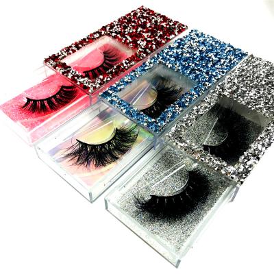 China Wholesale custom good quality false 3/5/6d mink eyelash cruelty free label vegan lashes silk eyelashes for makeup for sale