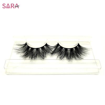 China Wholesale supply of good quality e-commerce 25mm mink border eyelashes supplied by custom trading company for sale